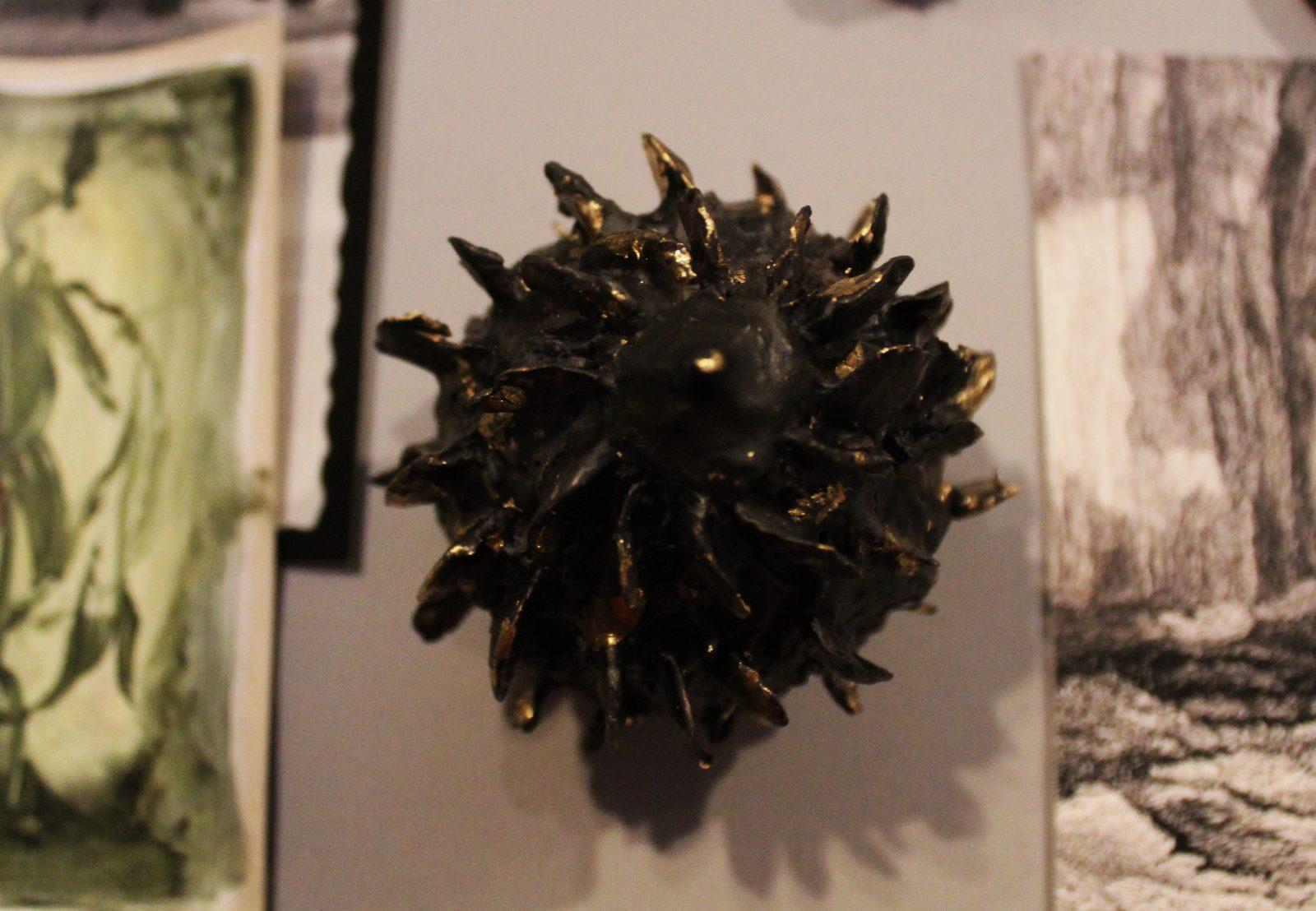 Immortelle Flare ( Spiked), used in funerary practices between between 24th January 1849 to 31st July 1915